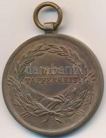 1914. "Ferenc József Bronz Vitézségi Érem" Br kitüntetés mellszalag nélkül. Szign.: Tauten...