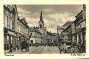 Nagyvárad, Oradea; üzletek, autók / shops, automobiles (EB)