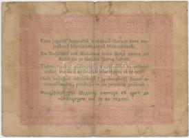 1848. 5Ft "Kossuth bankó" barna T:III- fo