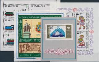 Bulgaria 1959-1992 41 stamps + 4 blocks Bulgária 1959-1992 41 klf bélyeg, közte sorok + 4 blokk