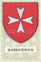 Bardonnex, Switzerland, coat of arms, floral (b)