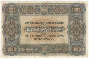 1920. 1000K barna számozás! T:II/III széleken igen keveset restaurált!