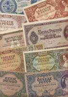 1945-46. 18db klf bankjegy T:II+,II