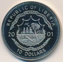 Libéria 2001. 10$ "Szabadság pillanatai - Bécs felmentése a török alól 1683." multicolor, ...