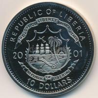 Libéria 2001. 10$ "Szabadság pillanatai - Spartacus felkelése" multicolor, tanúsítvánnyal ...