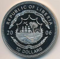 Libéria 2006. 10$ "Szabadság pillanatai - Szlovák felkelés 1944" multicolor, tanúsítvánnya...
