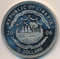 Libéria 2006. 10$ "Szabadság pillanatai - Amerikai polgárháború 1861-1865" multicolor, tan...