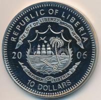 Libéria 2006. 10$ "Szabadság pillanatai - Varsói gettólázadás 1943" multicolor, tanúsítván...