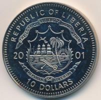 Libéria 2001. 10$ "Szabadság pillanatai - Tell Vilmos 14. század" multicolor, tanúsítvánny...