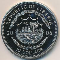 Libéria 2006. 10$ "Protestáns reformáció 1517" multicolor, tanúsítvánnyal T:PP 
Liberia 2...