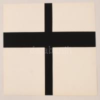 Korniss Dezső (1908-1984): Keresztek (5db).  Szita, papír, jelzés nélkül, angol nyelvű leírással, 29...