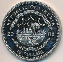 Libéria 2006. 10$ "Szabadság pillanatai - Egyisten hit" multicolor, tanúsítvánnyal T:PP uj...