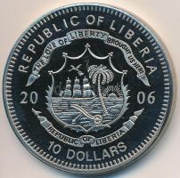 Libéria 2006. 10$ "Szabadság pillanatai-Szabadságszobor 1886" multicolor T:PP
Liberia 200...
