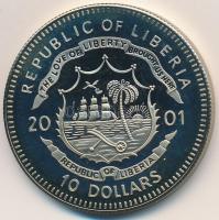 Libéria 2001. 10$ "Szabadság pillanatai - Prágai tavasz 1968" multicolor, tanúsítvánnyal T...