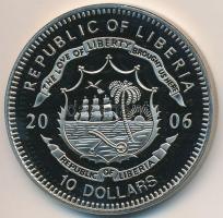 Libéria 2006. 10$ "Szabadság pillanatai - Dayton-i szerződés 1995" multicolor T:PP 
Liber...