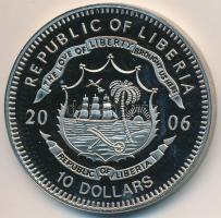 Libéria 2006. 10$ "Szabadság pillanatai - Magellán a föld körül 1522" multicolor T:PP kis ...