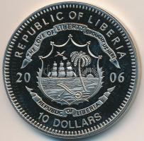 Libéria 2006. 10$ "Szabadság pillanatai - Simla paktum - India és Pakisztán 1972" multicol...