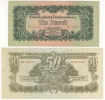 1944. "V.H." 2P,5P,10P,50P T:I