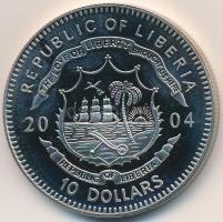 Libéria 2004. 10$ "Szabadság pillanatai - Trójai háború Kr.e. 1250" multicolor tanúsítvánn...