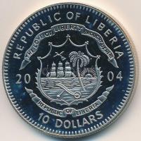 Libéria 2004. 10$ "Szabadság pillanatai-Jean d´Arc 1429." multicolor tanúsítvánnyal T:PP
...