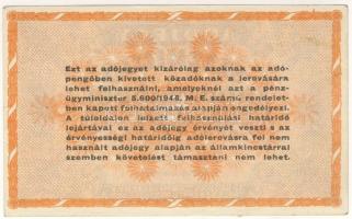 1946. 100.000.000AP főtípus, vastag papír T:I-