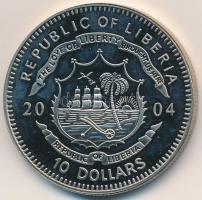 Libéria 2004. 10$ "Szabadság pillanatai - Kutuzov marsall megállítja Napóleon seregeit 1812&quo...