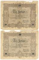 1848-49. "Kossuth bankók" 15kr (5x),30kr (5x),1ft,2Ft,5Ft (2x),10Ft (2x) + "Révai&quo...