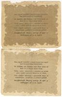 1848-49. "Kossuth bankók" 15kr (5x),30kr (5x),1ft,2Ft,5Ft (2x),10Ft (2x) + "Révai&quo...