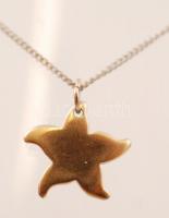 Ezüst nyakláncok medállal, Ag., bruttó: 8,6gr., jelzett, 2db, 46cm/ Necklaces silver pendant, Ag, gr...