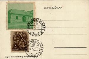 Mosogató cserkész, alkalmi bélyegzéssel a hátoldalon / dishwashing scout, So. Stpl., s: Márton L. (E...