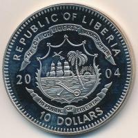 Libéria 2004. 10$ "Szabadság pillanatai-A sztálingrádi csata 1943." multicolor tanúsítvánn...
