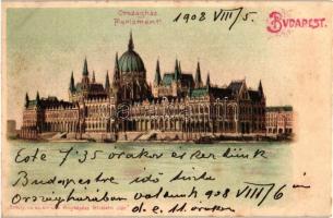 Budapest V. Országház, litho (fl)