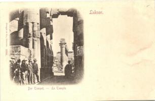 Luxor, Luksor; Der Tempel - Le Temple (wet damage)