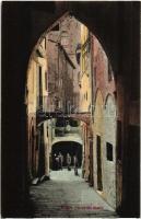 Siena, Arco del Ghetto / entrance of the Jewish ghetto, Judaica