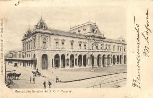 Montevideo; Estación del F.C.C. Uruguay / railway station (EB)