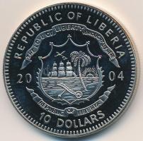 Libéria 2004. 10$ "Szabadság pillanatai - Az algériai függetlenségi felkelés 1954" multico...