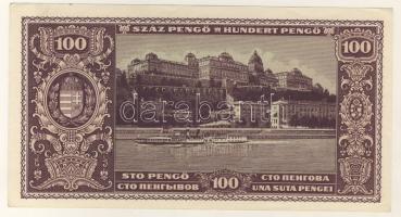 1945. 100P gyári vízjellel T:II+