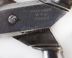 Solingeni olló, jelzett (Weck & Stamm Weyer), h:23 cm