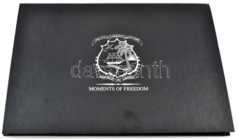 "Moments of Freedom - Republic of Liberia" érmetartó 24 férőhellyel használt állapotban