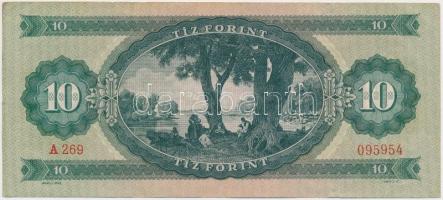 1957. 10Ft T:III szép papír