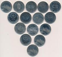 2004-2007. 50Ft (15x) emlékkiadások T:2