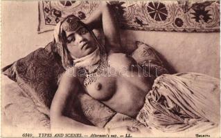 Types and Scenes, Afternoon's nap / Nude erotic folklore