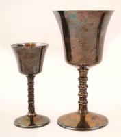 Vegyes italos készlet: 12 db Famipa Prizen kupa (6 db kicsi, 6 db nagy), jó állapotban, különböző mé...