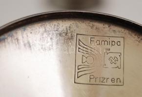 Vegyes italos készlet: 12 db Famipa Prizen kupa (6 db kicsi, 6 db nagy), jó állapotban, különböző mé...