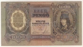 1943. 1000P előoldalon felfelé csúszott nyomat T:II