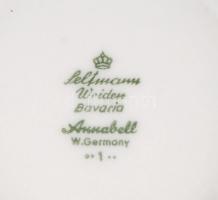 Bavaria Seltmann Weiden Annabell kávés kiöntő, kizzel festett, jelzett, hibátlan. m: 20