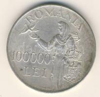 Románia 1946. 100000L Ag T:2-