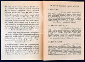 1941 Erdély öröksége c. sorozatot ismertető nyomtatvány, kihajthatós, szép állapotban, 17x34cm