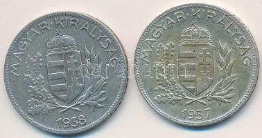 1937-1938. 1P Ag (2x) T:2