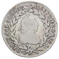 1771G/IB-FL 20kr Ag "II. József" Nagybánya (6,38g) T:2- Huszár: 1843., Unger III.: 1306.e